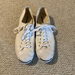 White Converse sneakers